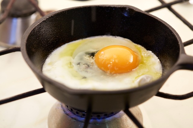 基本の目玉焼きの焼き方