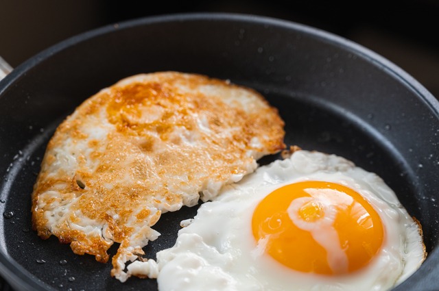 両面焼き(ターンオーバー)の焼き方