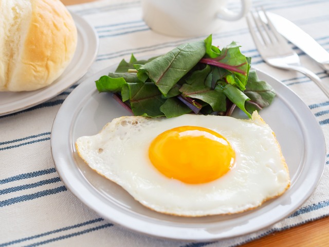 固焼きの目玉焼きの焼き方