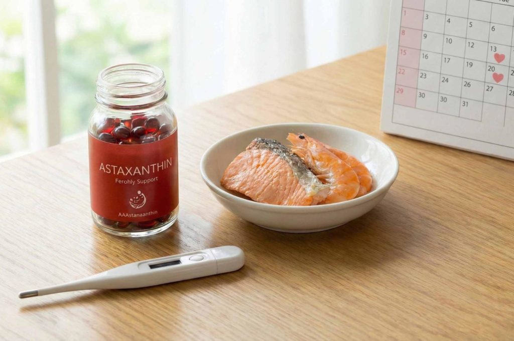 妊活にうれしい成分「アスタキサンチン」の自然な摂り方